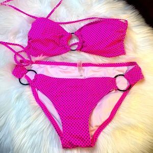 Victorias Secret bikini 👙 Sz M 👙 Pink color